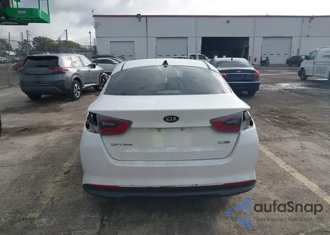 2014 Kia Optima Hybrid Lx из США, поврежденный, VIN KNAGM4AD6E5076633